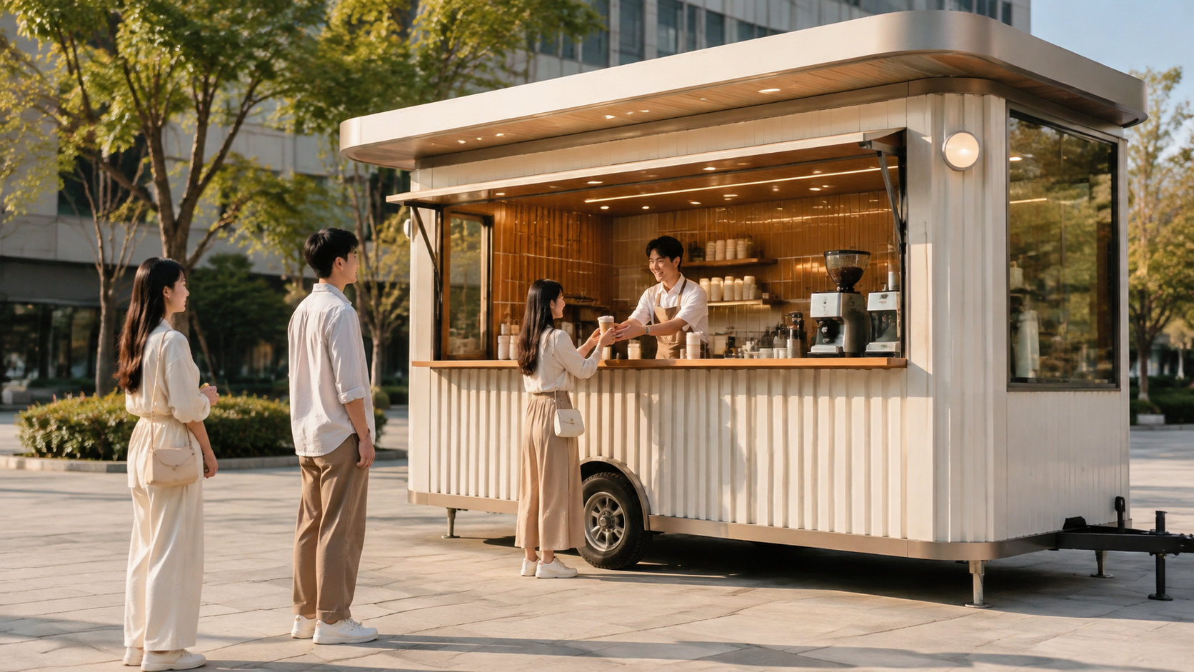 Các yếu tố ảnh hưởng đến chi phí quầy bán hàng di động
