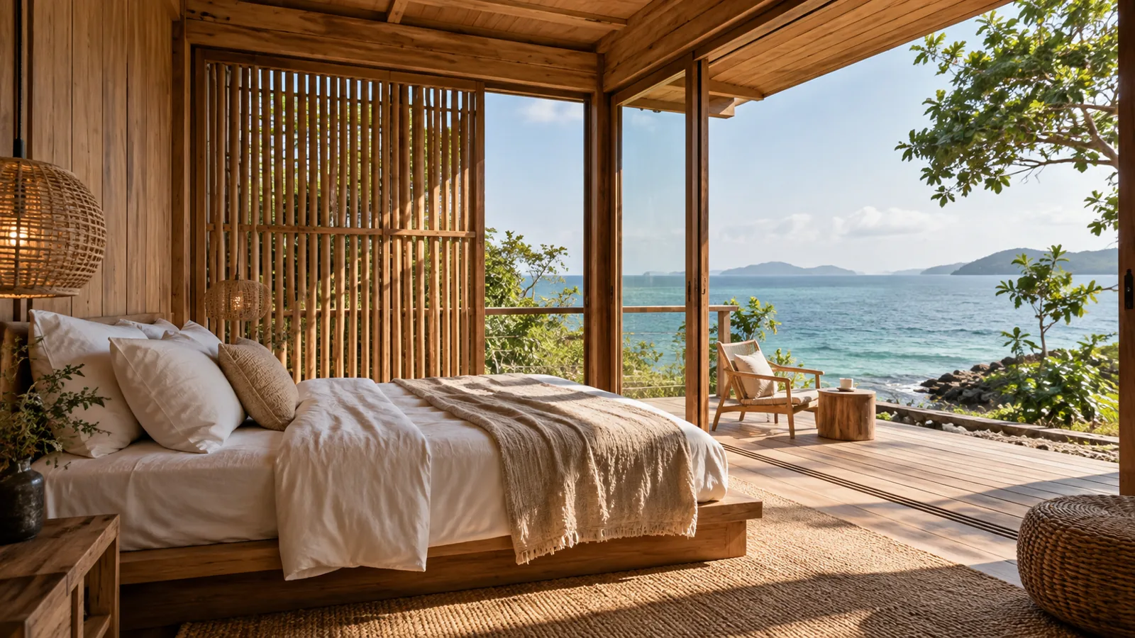 Bố trí cửa phòng và lớp che để giữ riêng tư