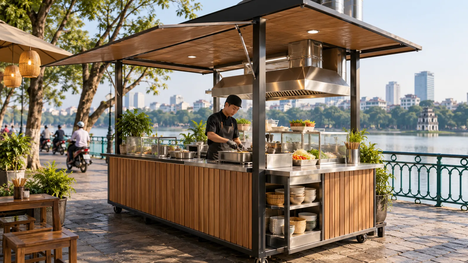 Vùng thiết bị nóng có thông gió