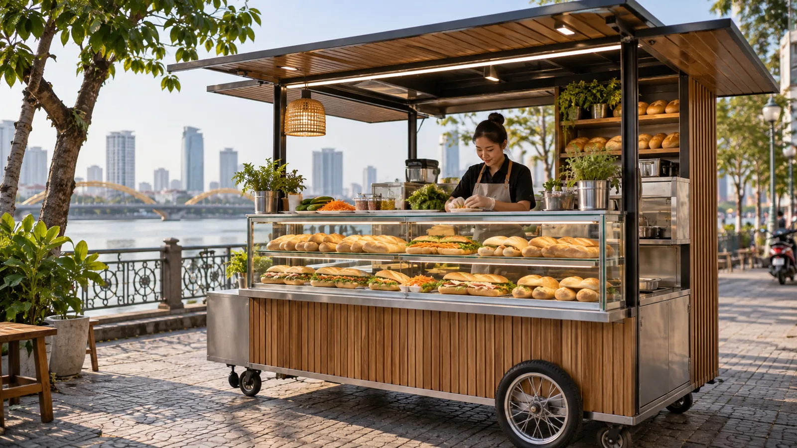 kiot bánh mì và sandwich